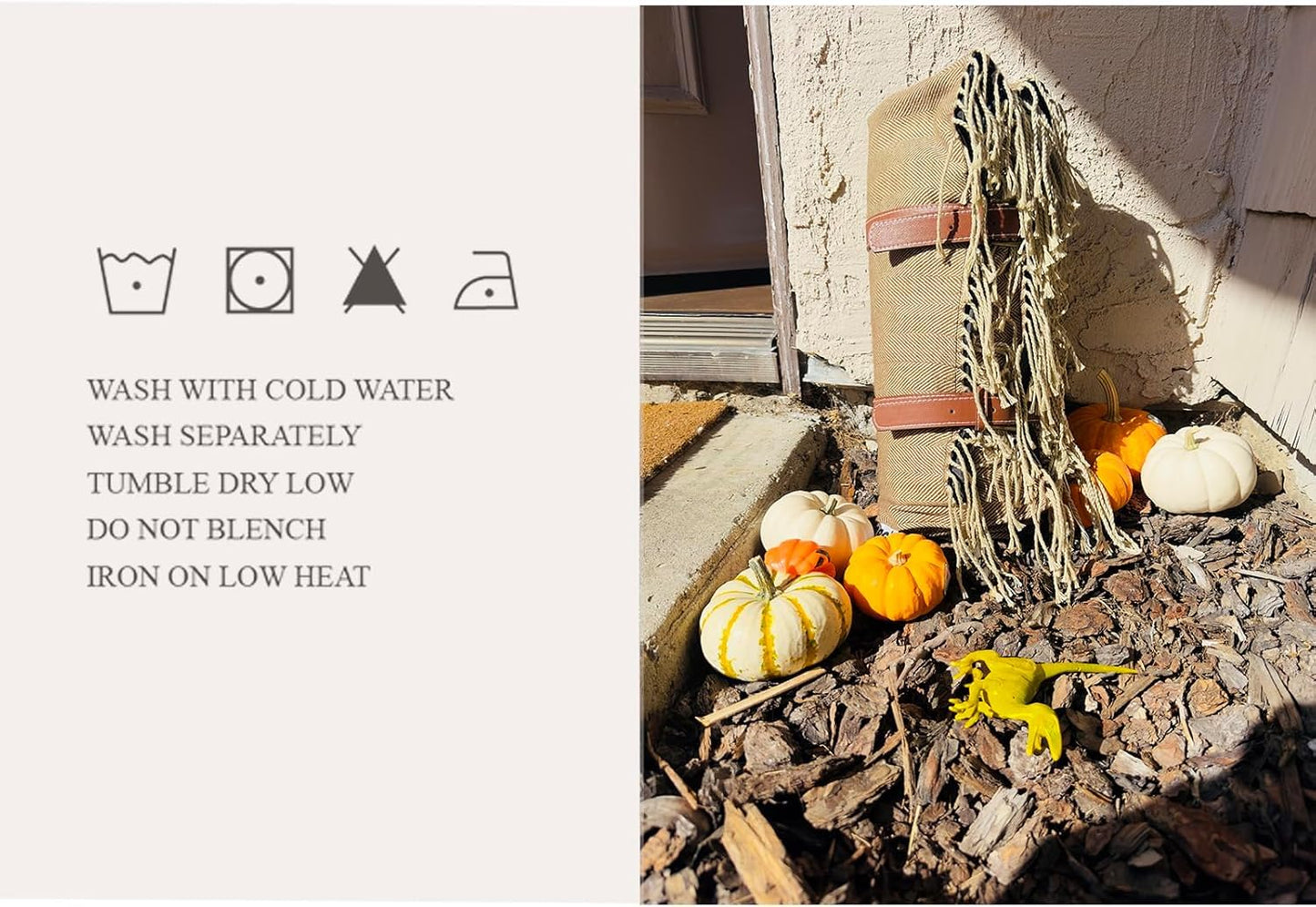 Waterproof 2 Layers Faux Picnic Blanket