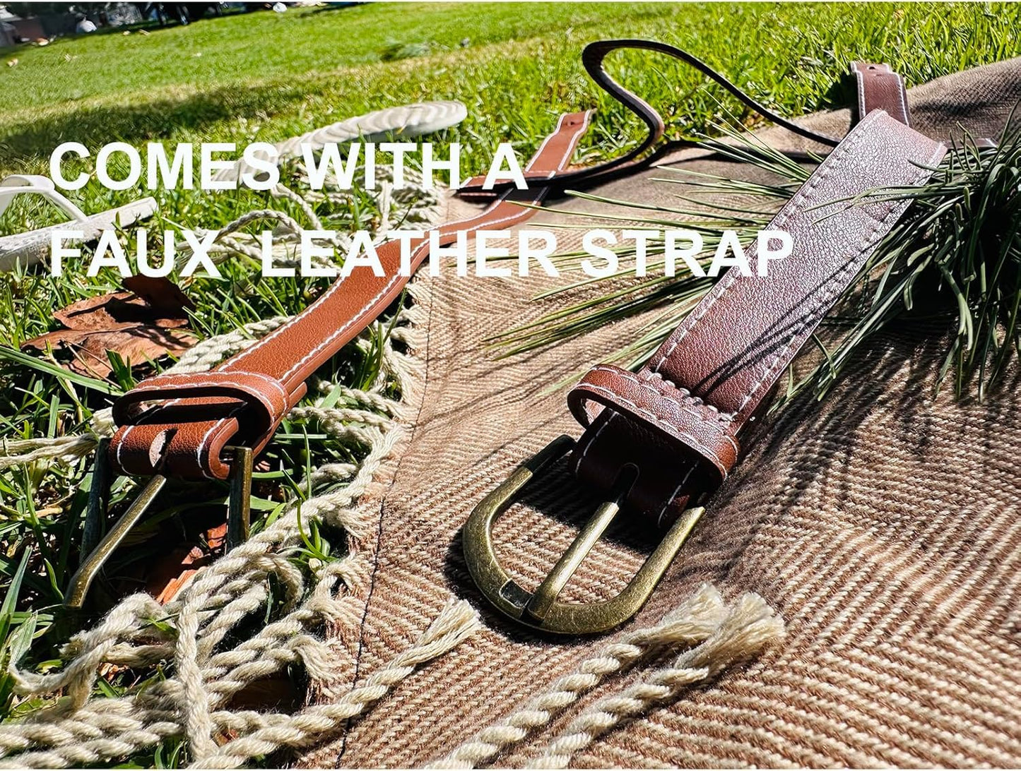 Waterproof 2 Layers Faux Picnic Blanket